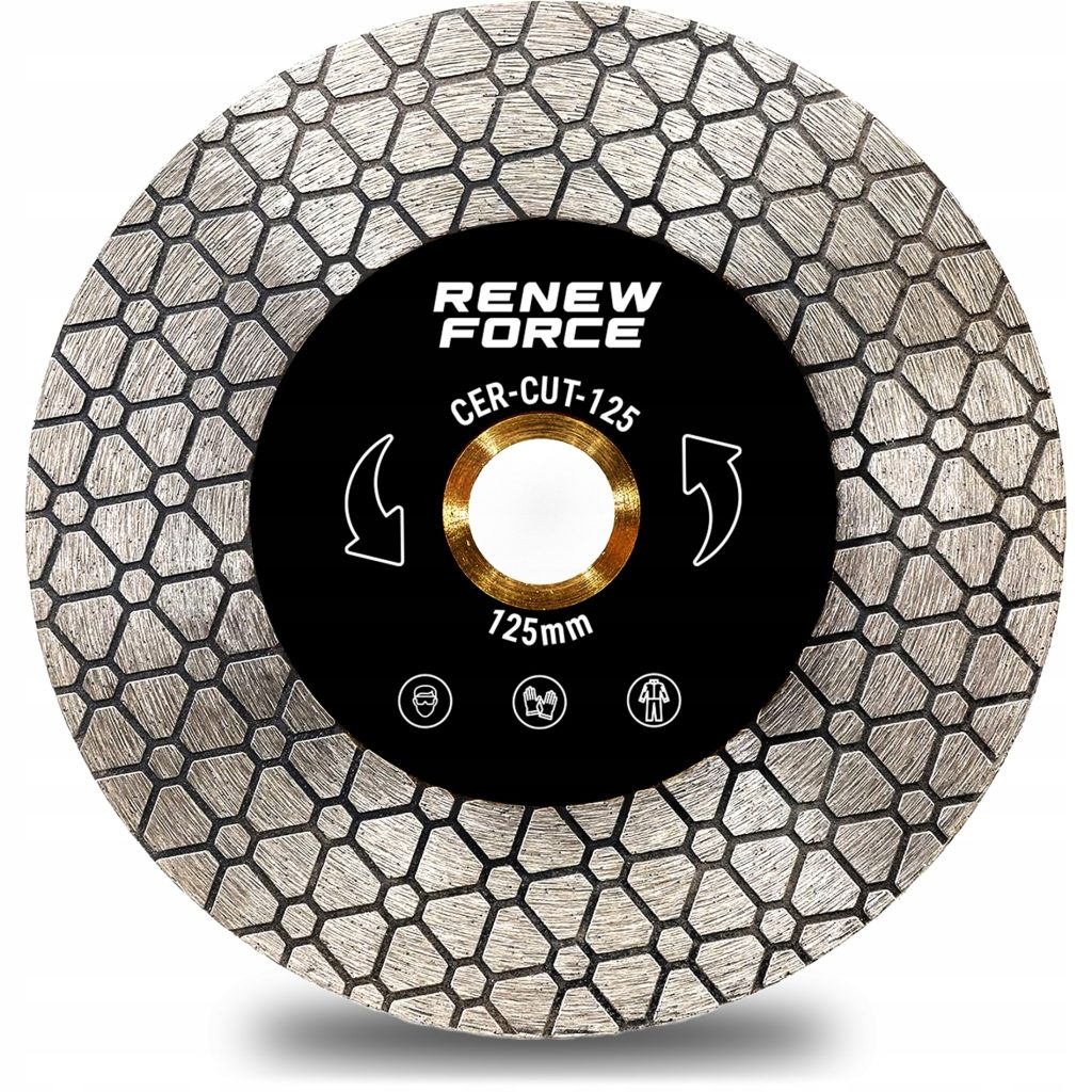 Tanka diamantna plošča za brušenje vogalov keramike in kamna 125mm