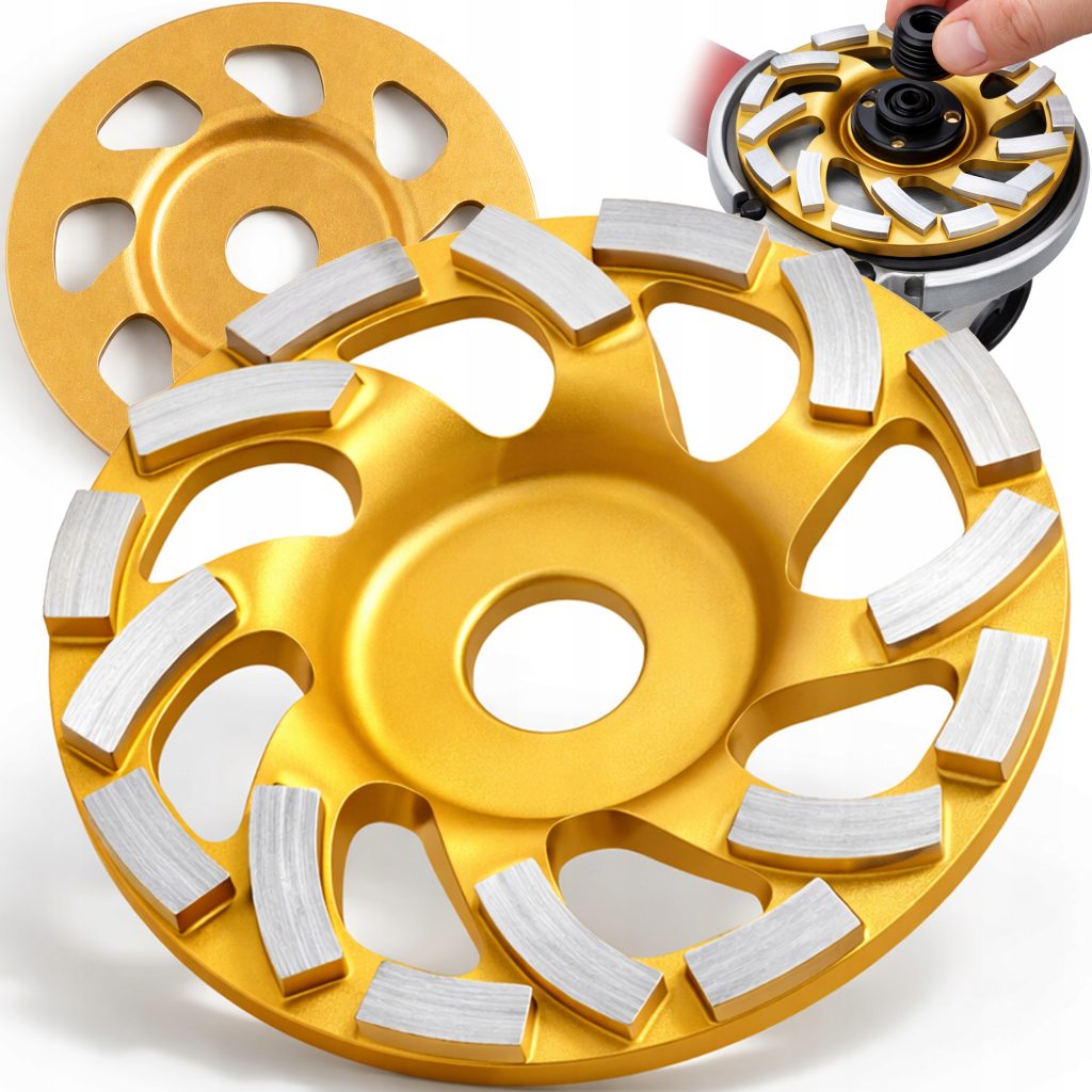 Diamantna segmentna plošča za strojno brušenje betona 125mm 500