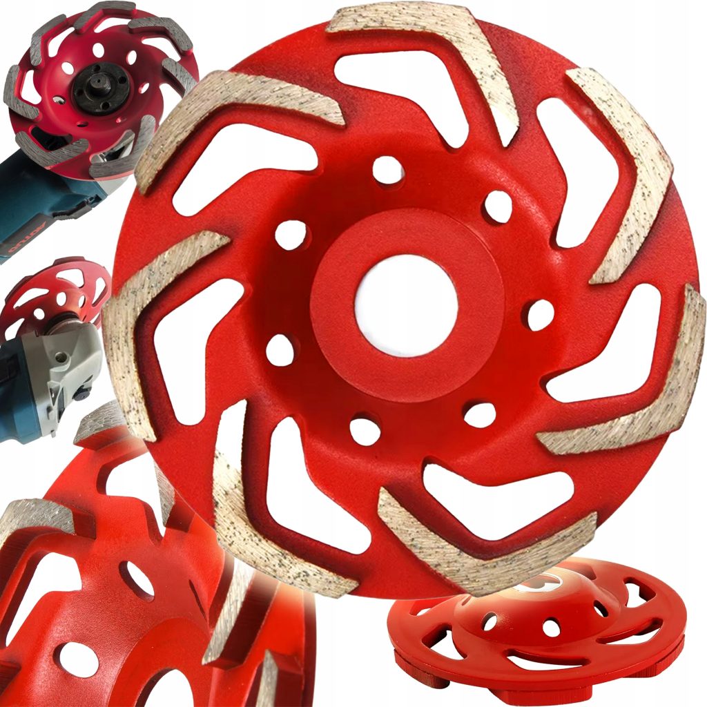 Diamantna segmentna plošča za strojno brušenje betona 125mm L 600