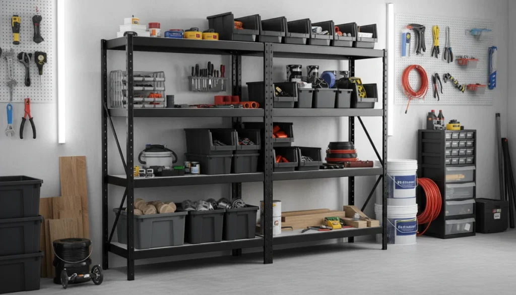 Optimizacija Prostora: Nepogrešljiv Kovinski Skladiščni Regal za Učinkovito Organizacijo