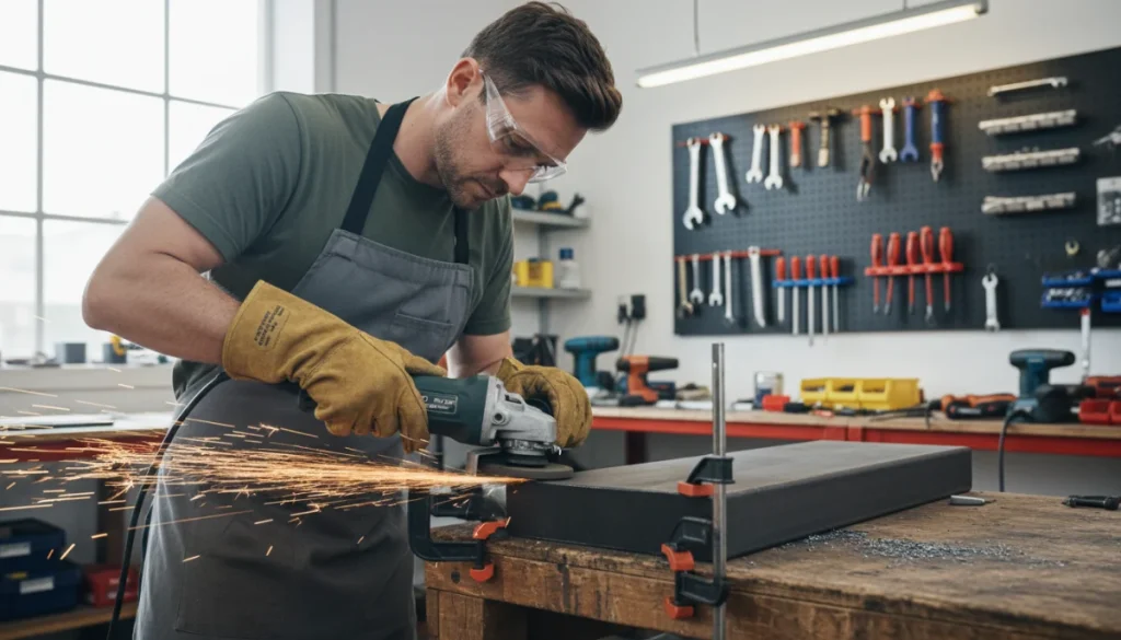 Moč in Natančnost: Zakaj je Kotna Brusilka Nepogrešljivo Orodje v Vsaki Delavnici