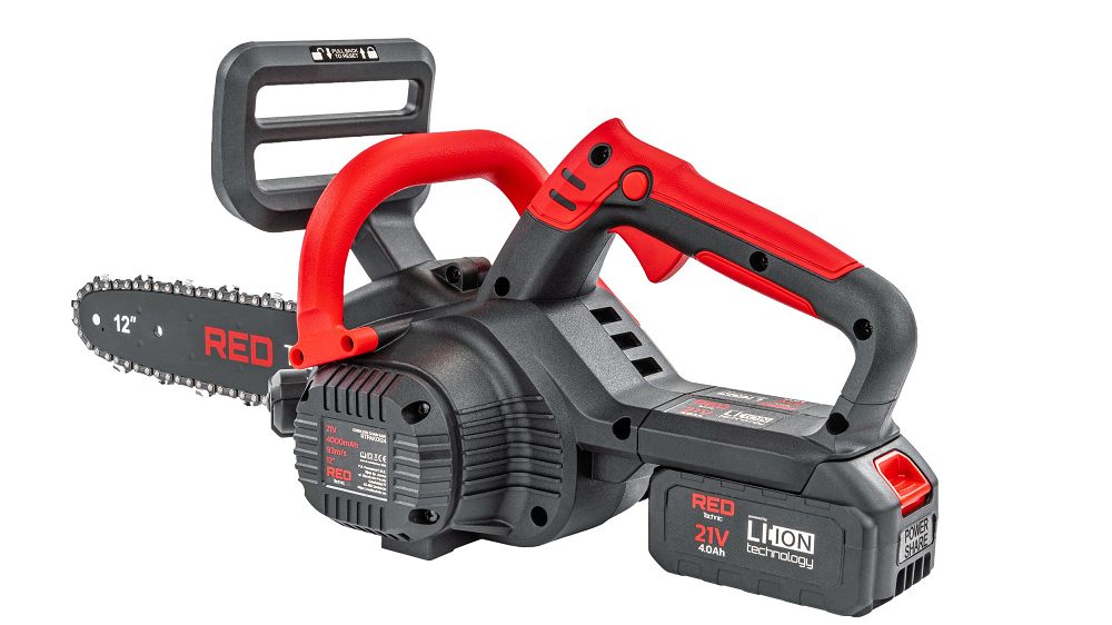 Komplet 21V 350W akumulatorska verižna žaga 30cm 2x4Ah 23 Komplet 21V 350W akumulatorska verižna žaga 30cm 2x4Ah - slika 22