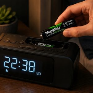 4x samopolnilna akumulatorska baterija AAA li-ion 440mAh USB-C 13 Štiri polnilne AAA li-ion baterije s priloženim polnilnim kablom USB-C