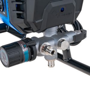 Set 700W razpršilec barve airless 7.5m hidrodinamična lakirna enota 200Bar X10 21 Električni brezzračni razpršilec barve s cevjo in brizgalno pištolo na stojalu