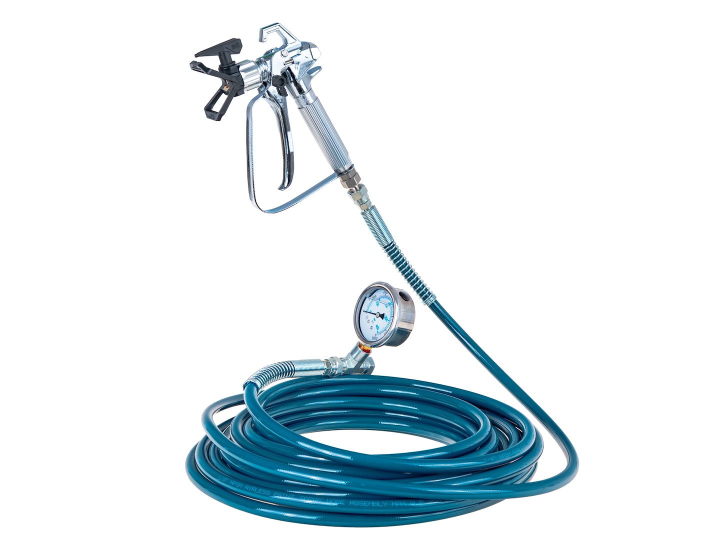 Set 1000W razpršilec barve airless 13m hidrodinamična lakirna enota 210Bar 12 1000W brezzračni razpršilec barve s cevjo in brizgalno pištolo