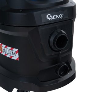 1600W industrijski gradbeni sesalnik 40L vtičnica in avtomatski stresalnik HEPA filtra 22kPa 49 Industrijski gradbeni sesalnik s posodo iz nerjavečega jekla in sesalno cevjo