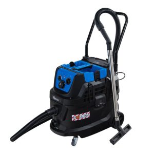 1600W industrijski gradbeni sesalnik 40L vtičnica in avtomatski stresalnik HEPA filtra 22kPa 32 Industrijski gradbeni sesalnik s sesalno cevjo in kovinsko posodo