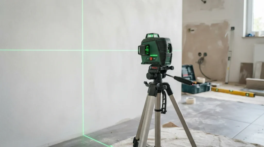 Laserski Nivelir: Skrivnost Popolne Natančnosti pri Gradnji in Prenovi 4 Laserski Nivelir: Skrivnost Popolne Natančnosti pri Gradnji in Prenovi